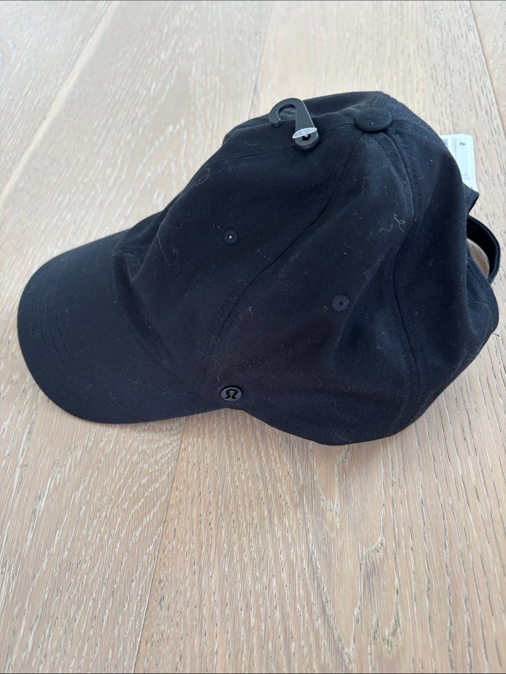 Unisex Black Cotton Baseball Cap - Lululemon